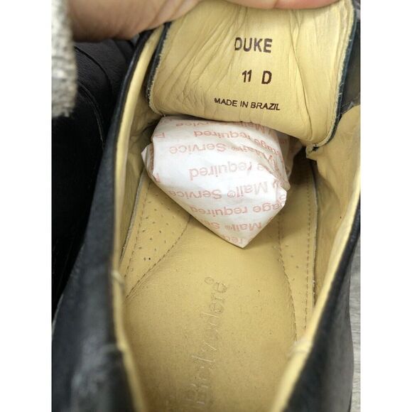 Studio Belverde Duke Black Leather Cap Toe Oxfords Dress Shoes Men’s Sz 11D/44EU - Picture 16 of 16